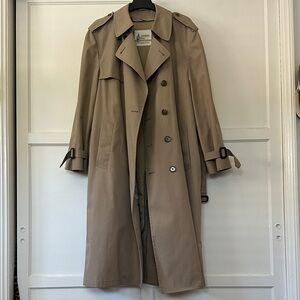 Vintage London Fog Double Breasted Trench